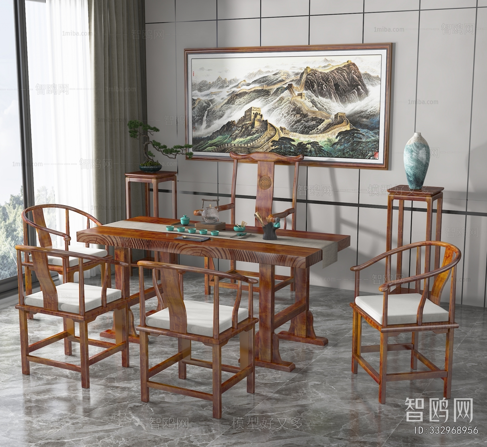 New Chinese Style Tea Tables And Chairs