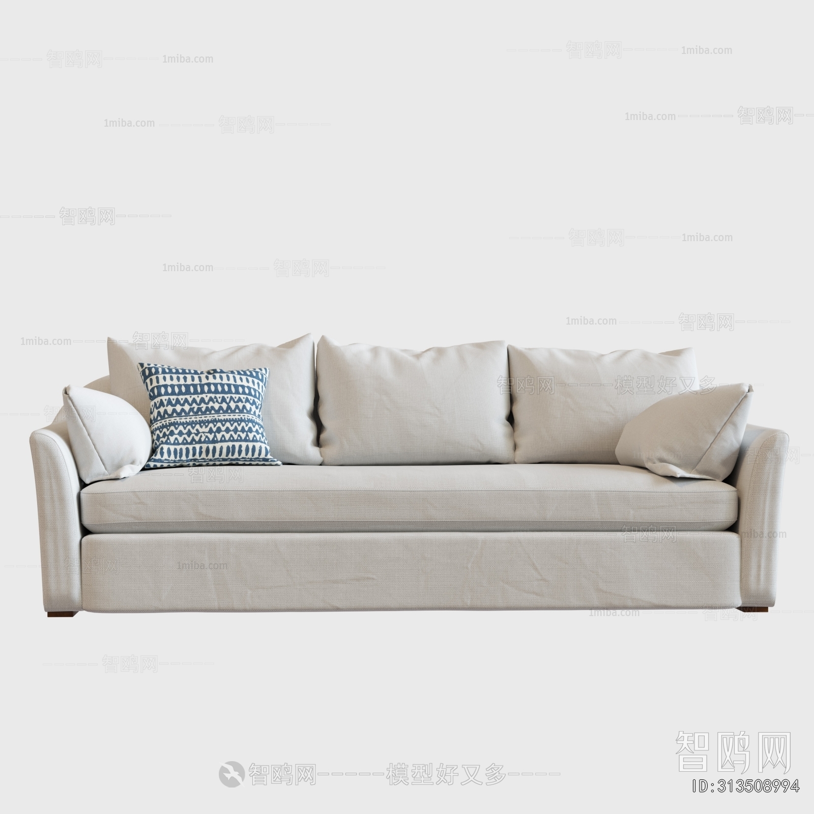 Modern Three-seat Sofa