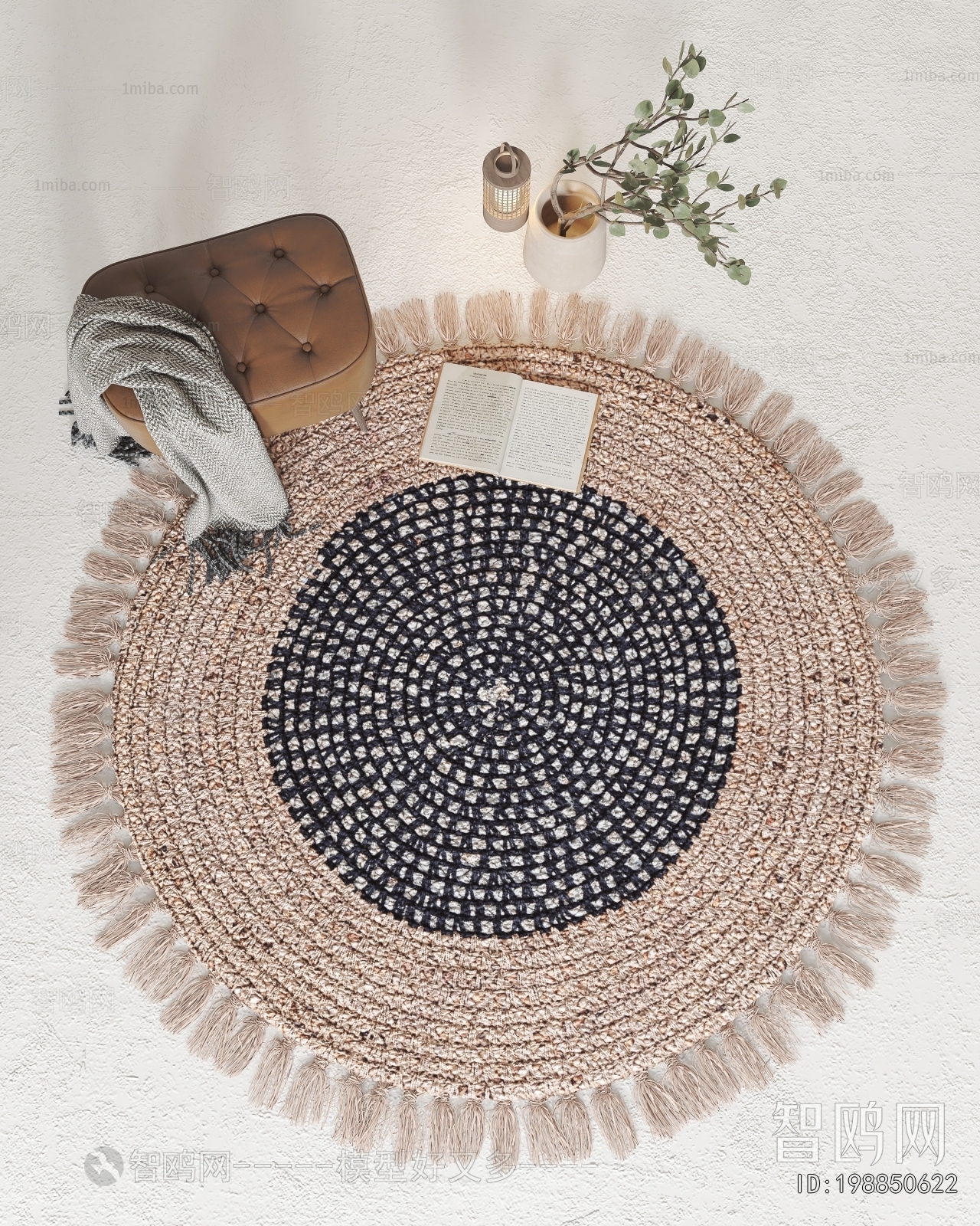 Nordic Style Circular Carpet