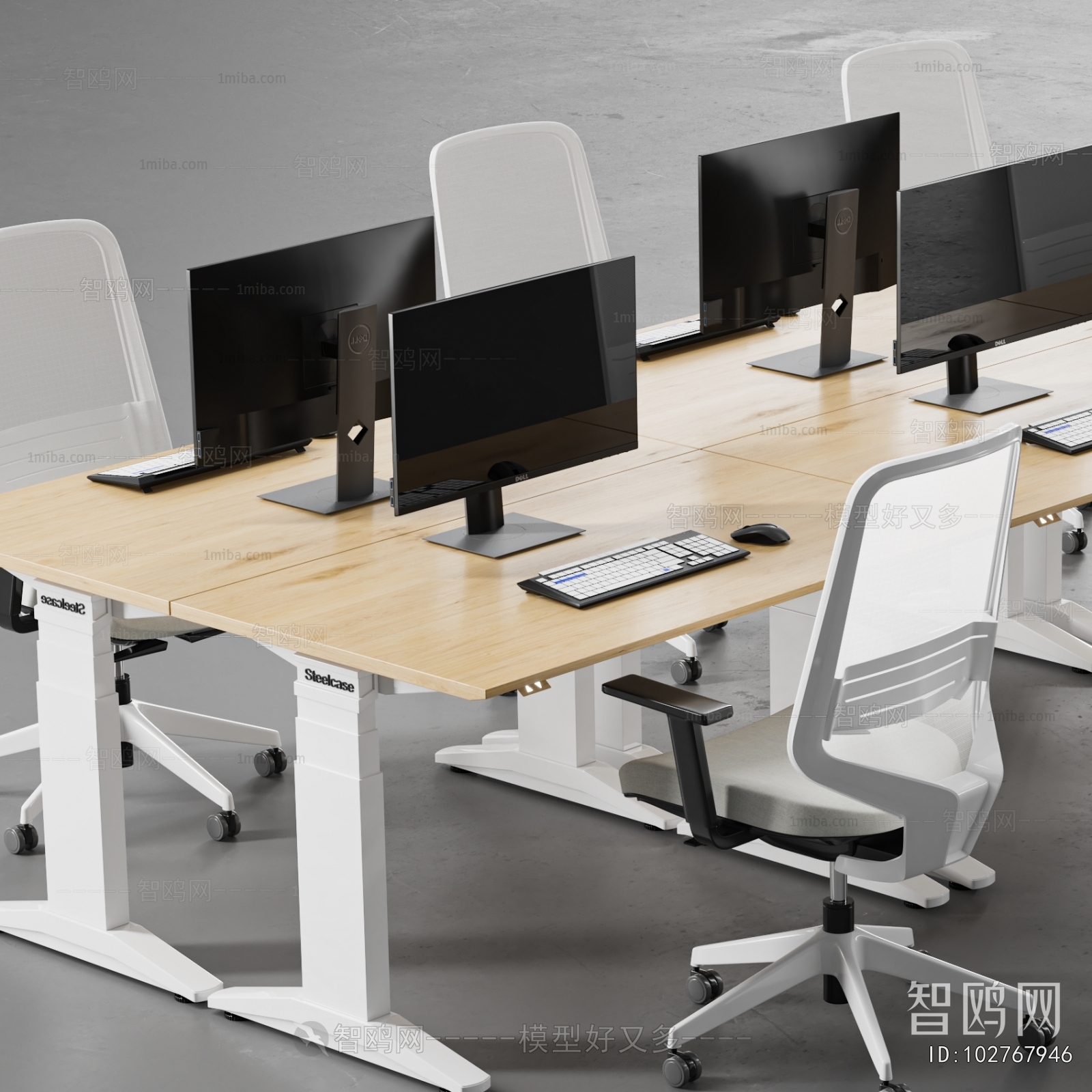 Modern Office Desk And Chair