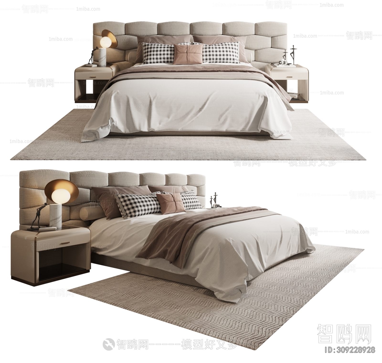 Modern Double Bed