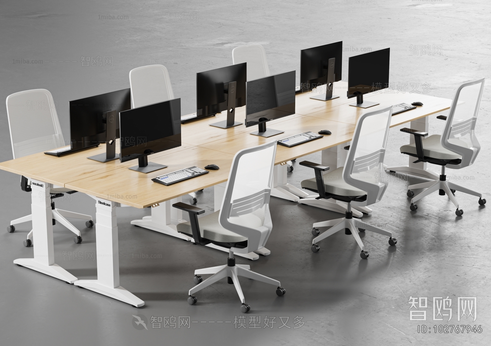 Modern Office Desk And Chair