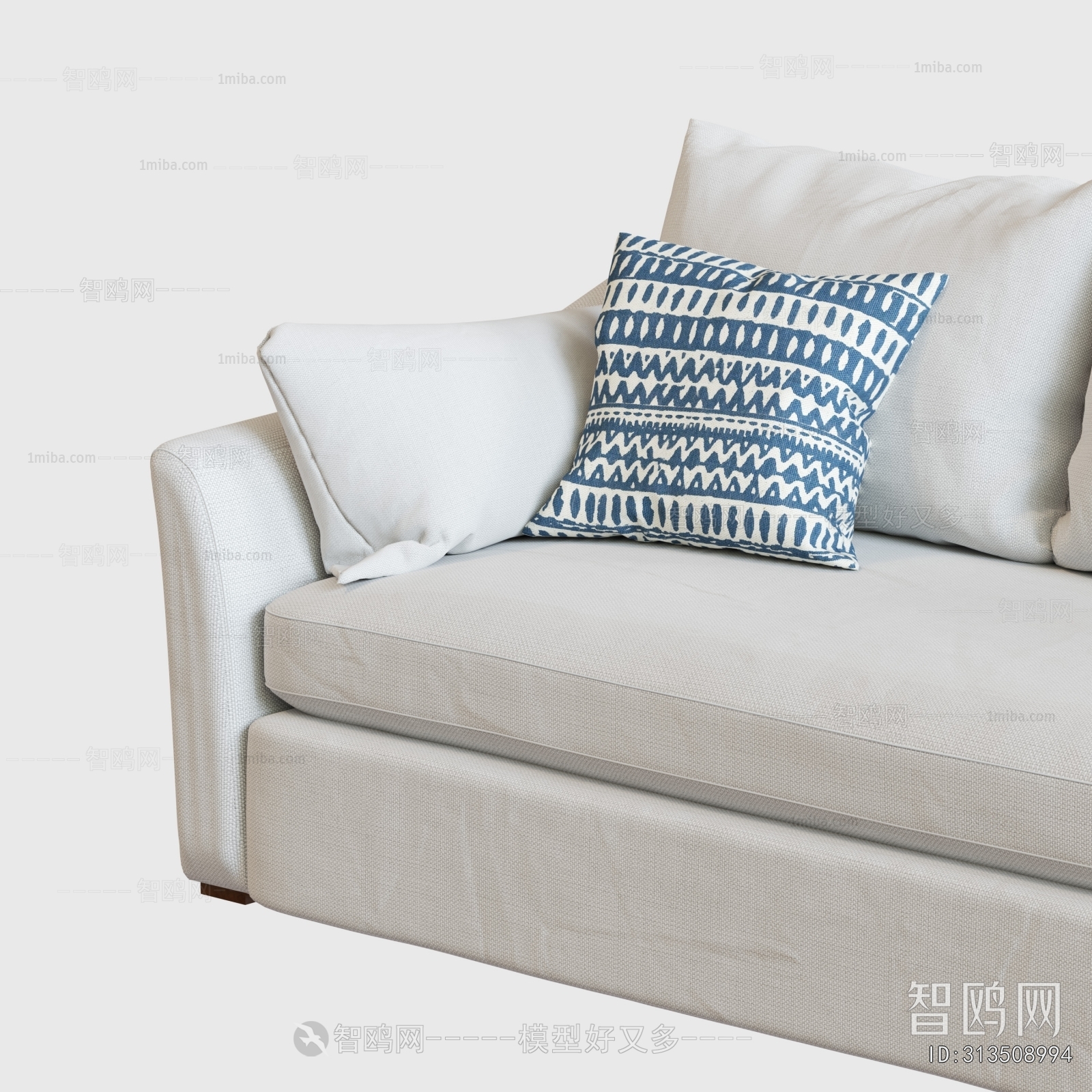 Modern Three-seat Sofa