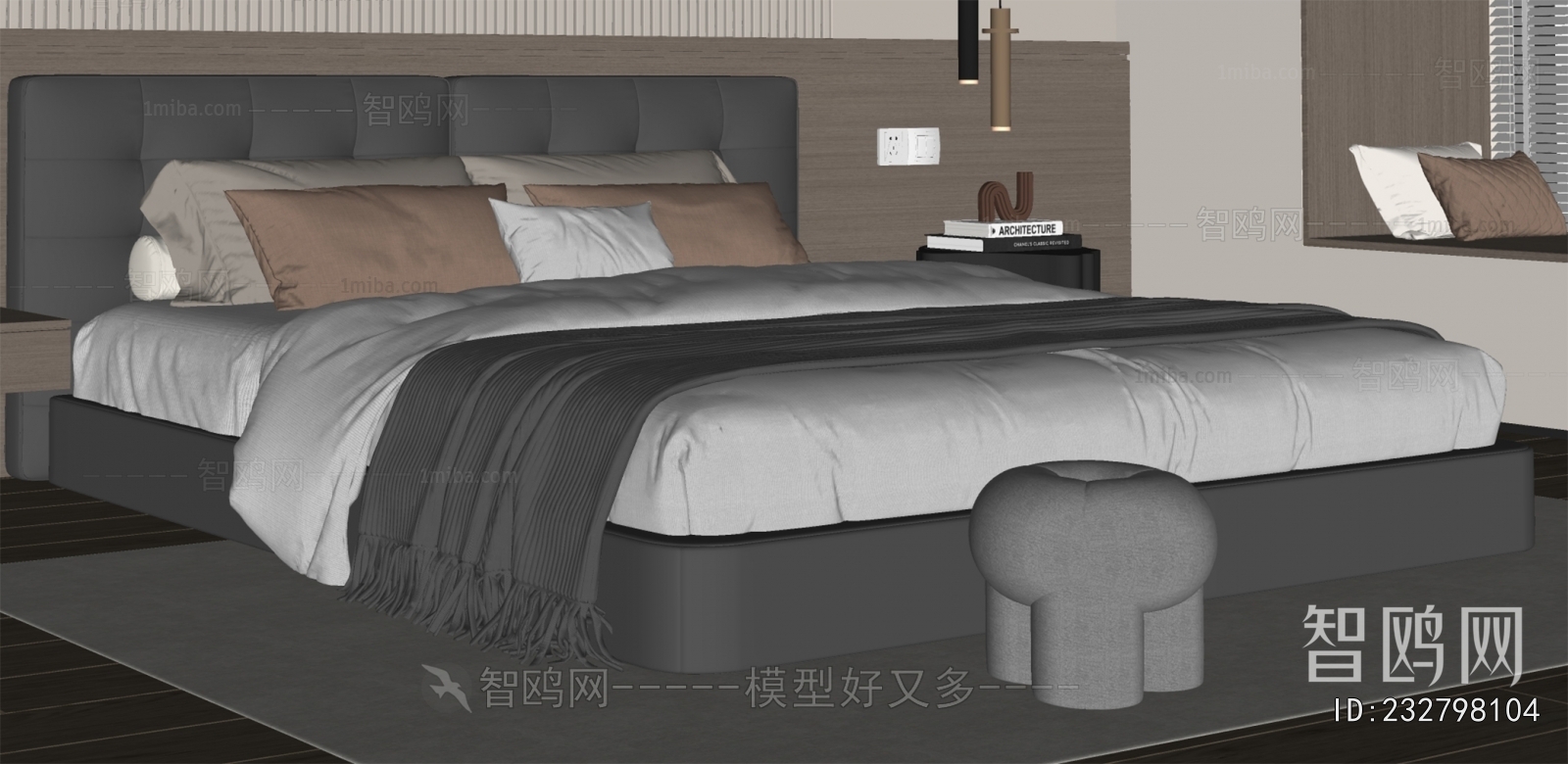 Modern Double Bed