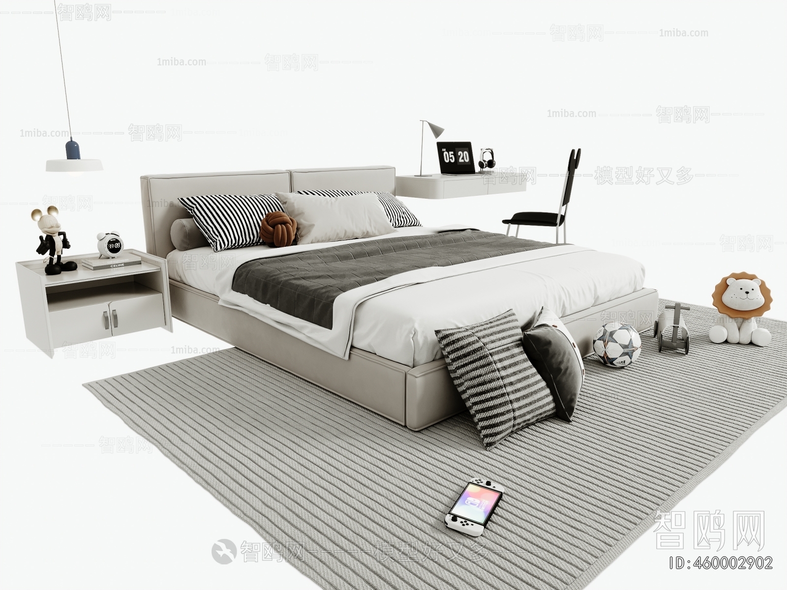 Modern Double Bed