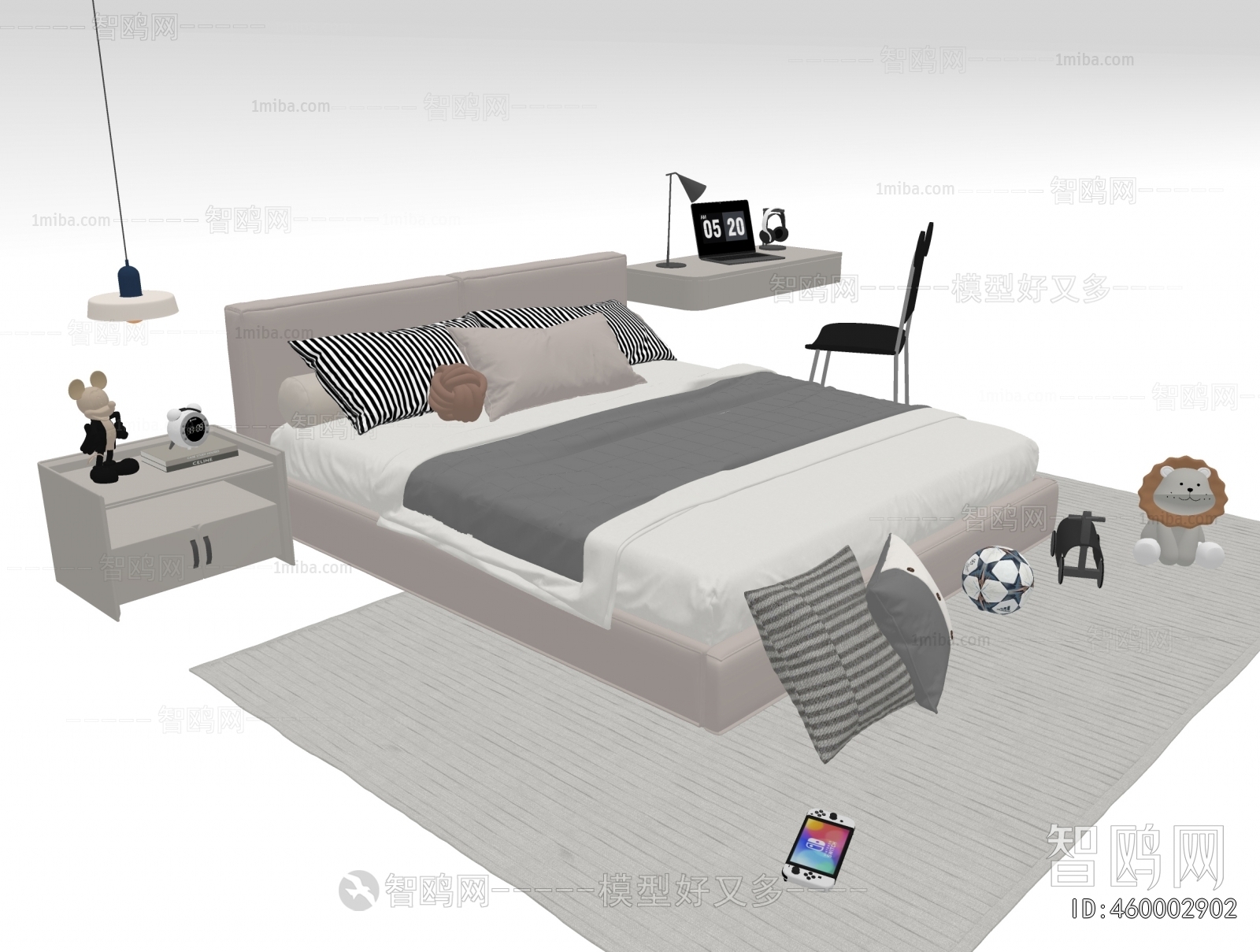 Modern Double Bed