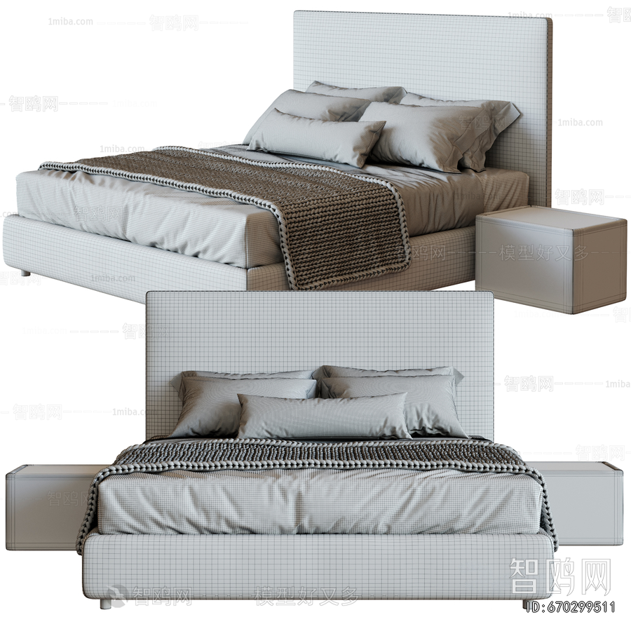 Modern Single Bed