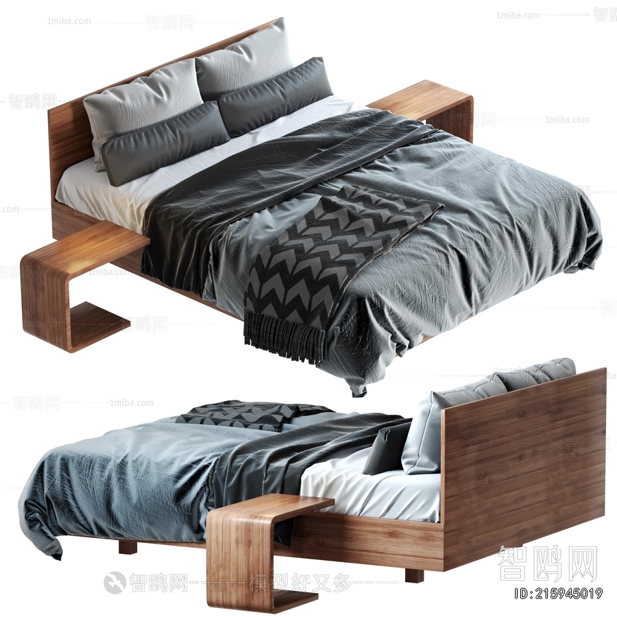 Modern Double Bed