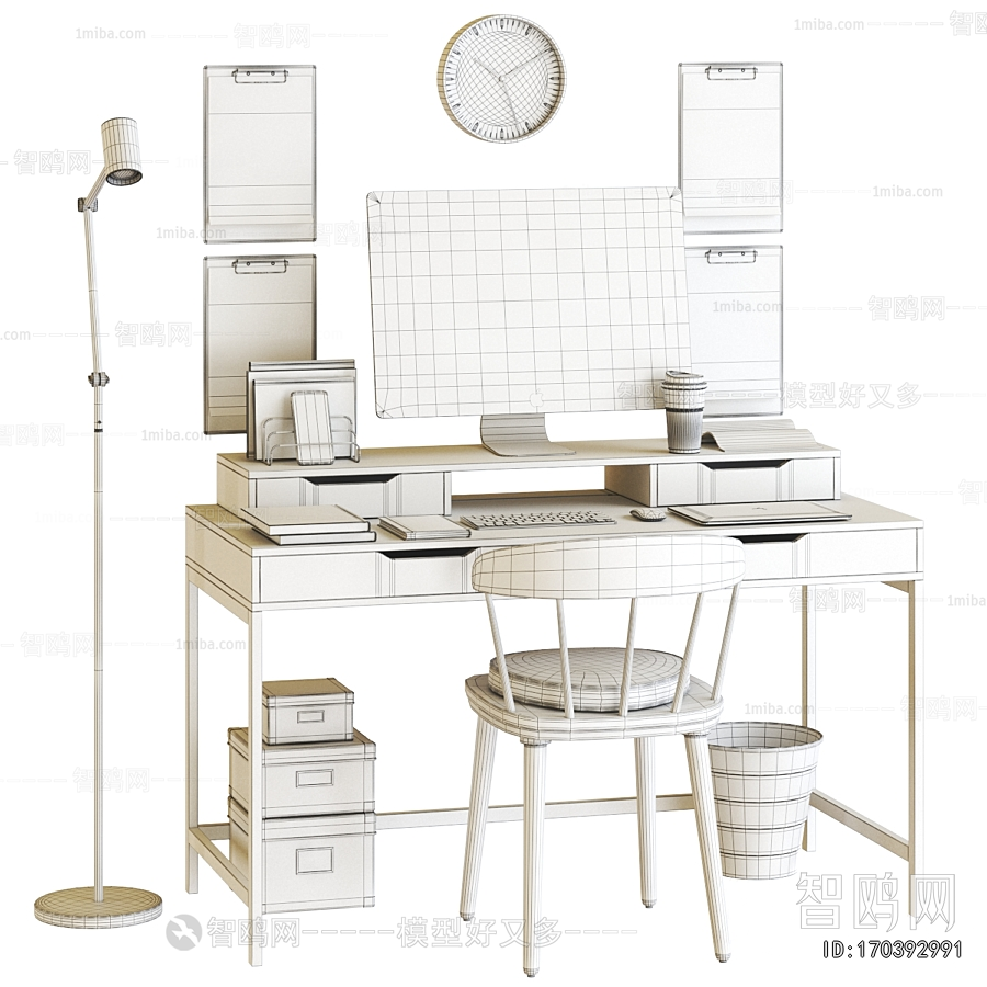 Modern Office Desk And Chair