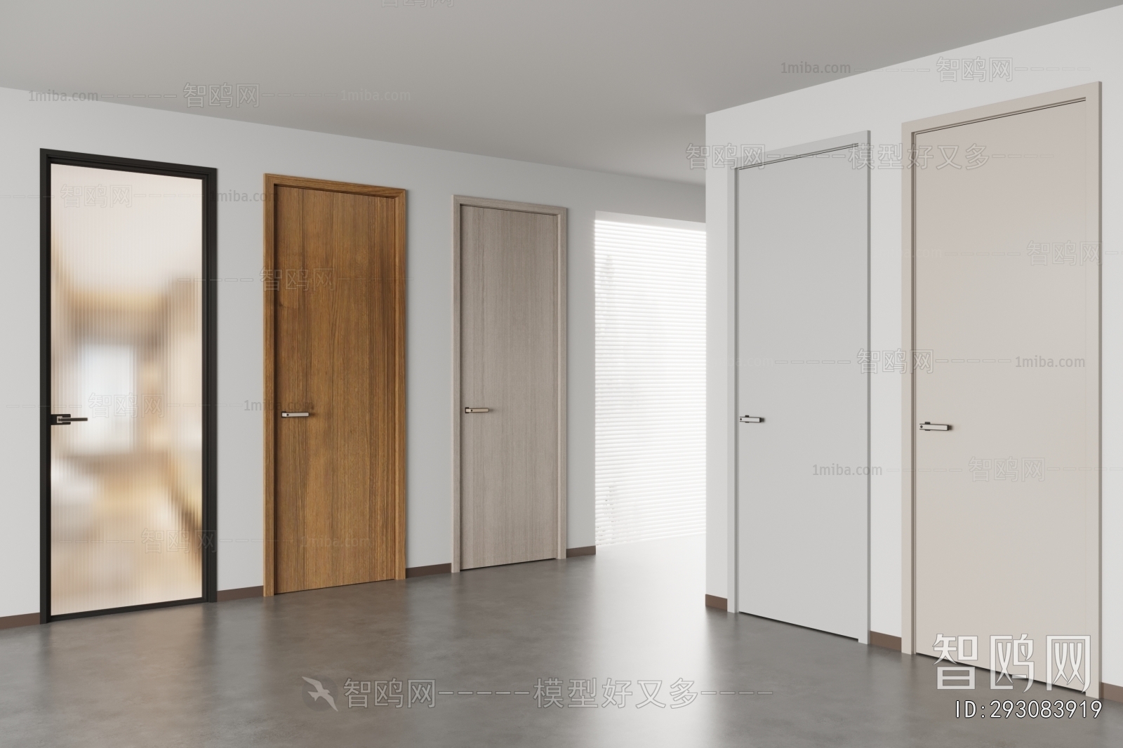 Modern Single Door