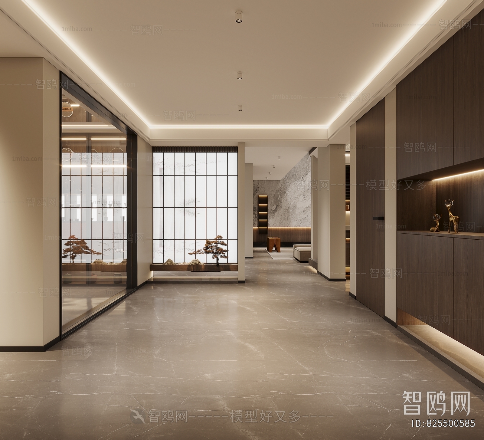 Modern Hallway