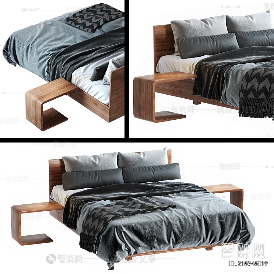 Modern Double Bed