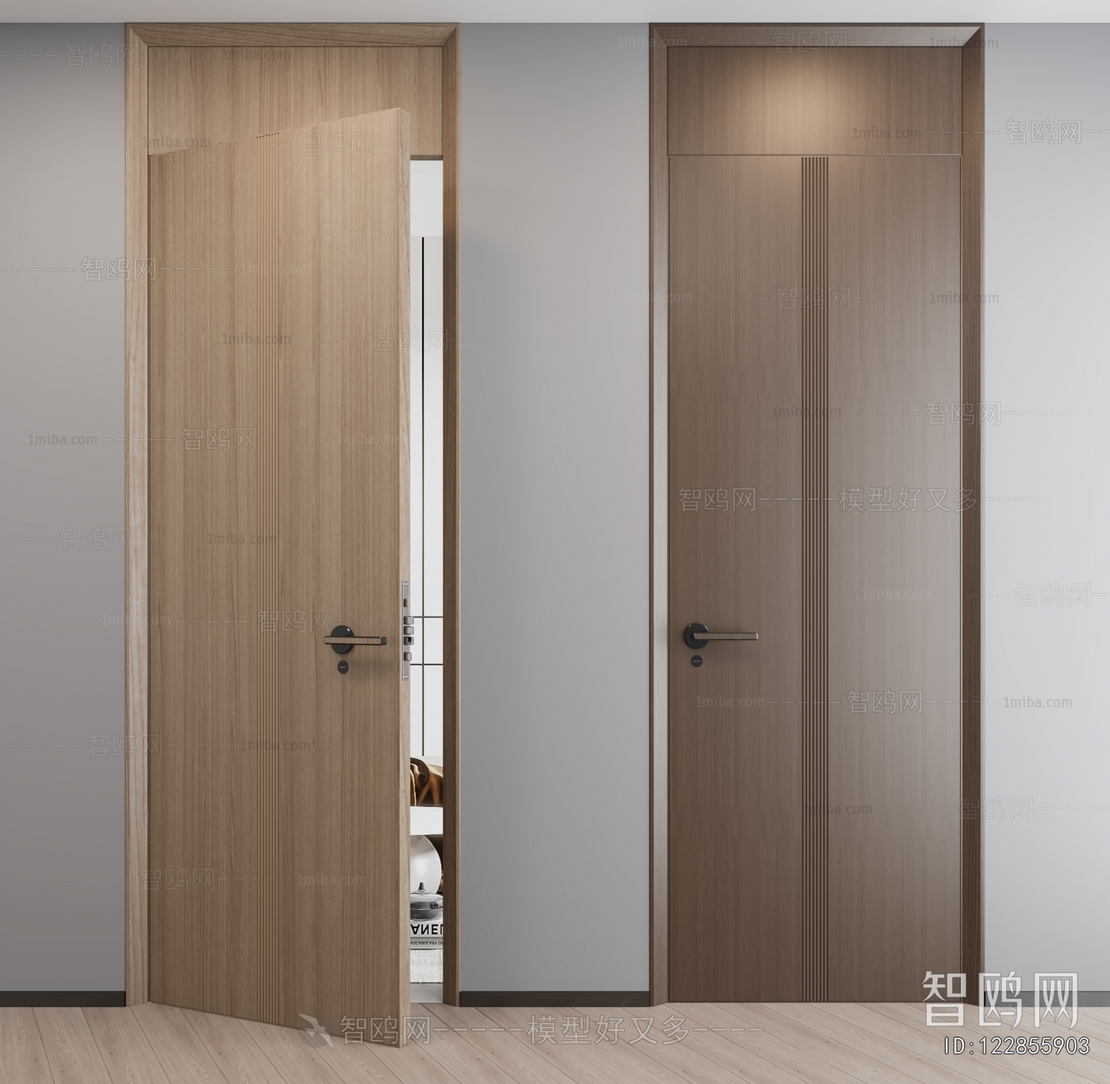 Modern Single Door