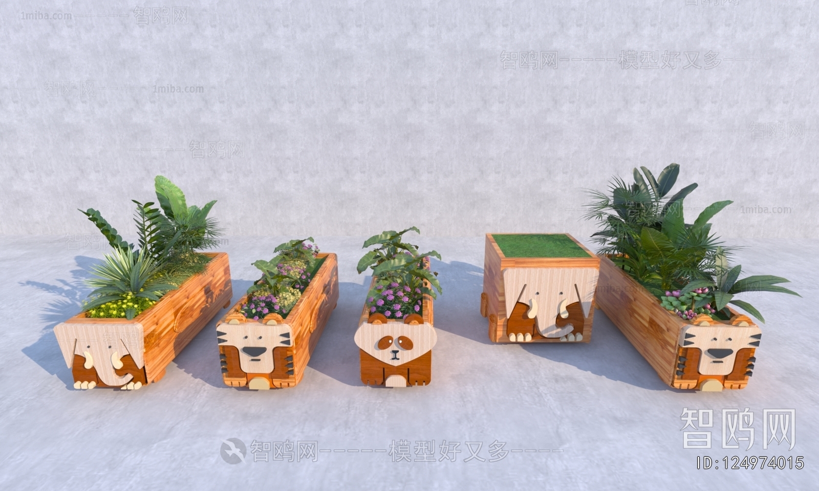 Modern Flower Bed, Flower Bowl, Flower Box