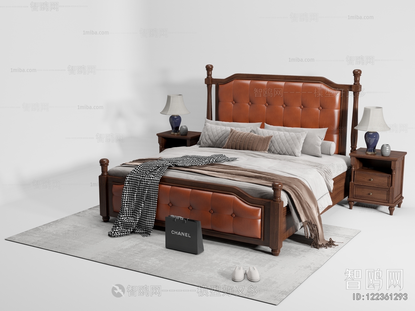 American Style Double Bed