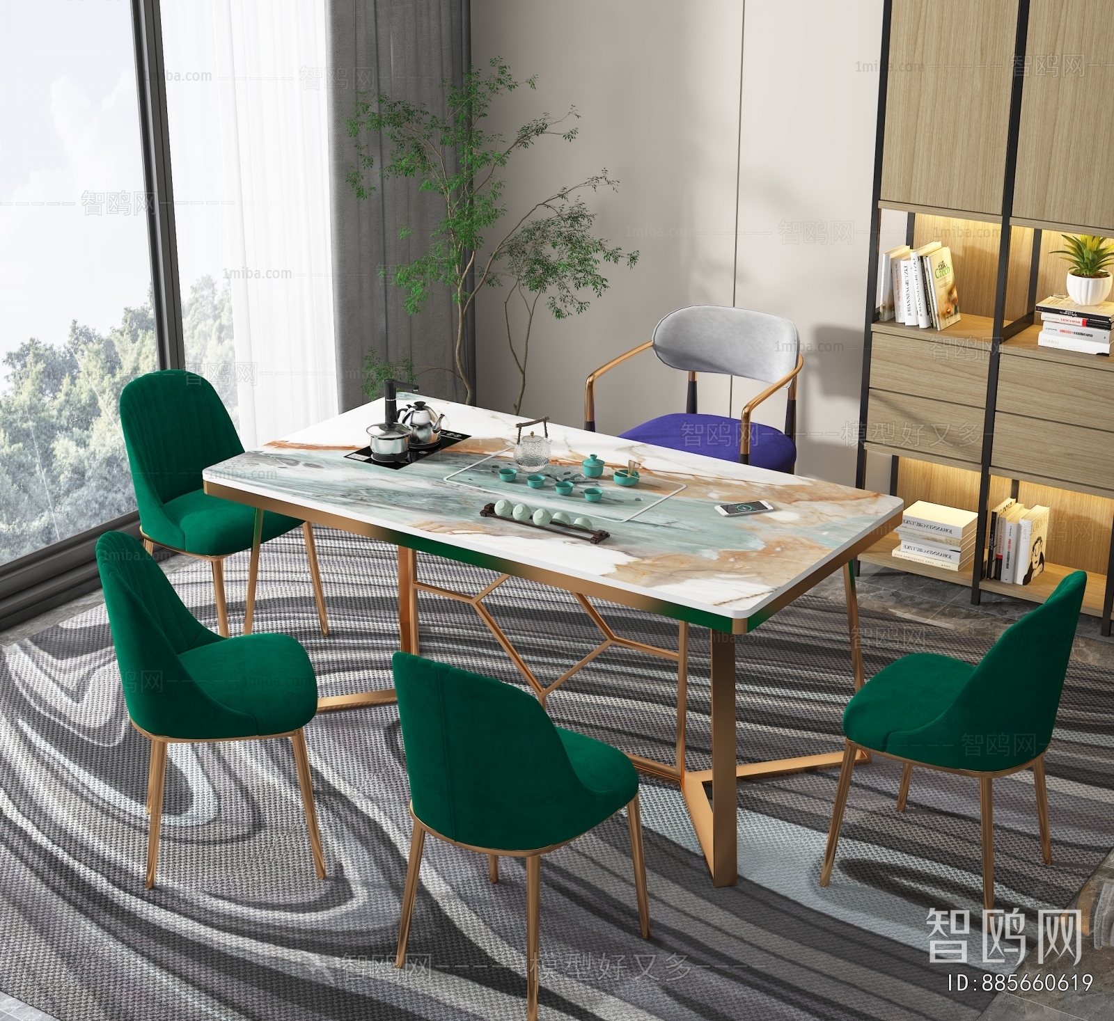 Modern Tea Tables And Chairs