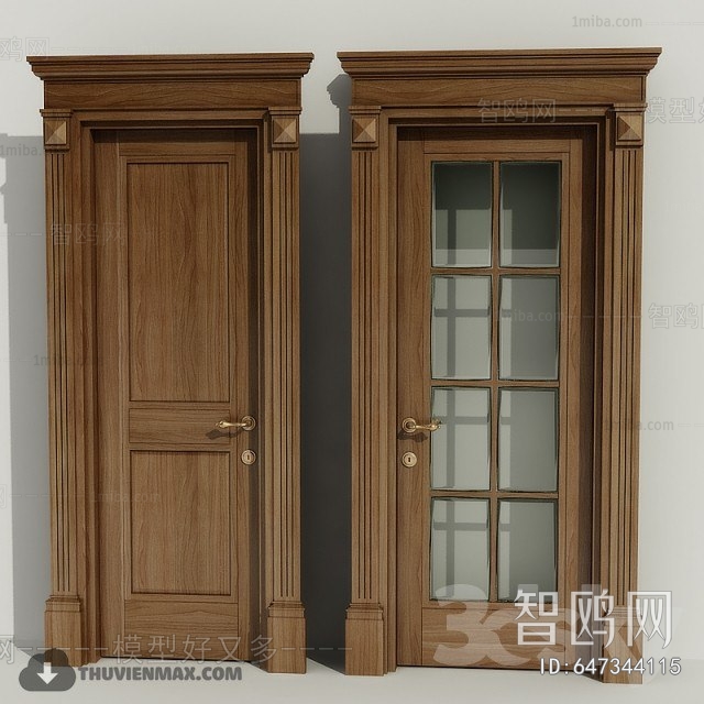 American Style Single Door