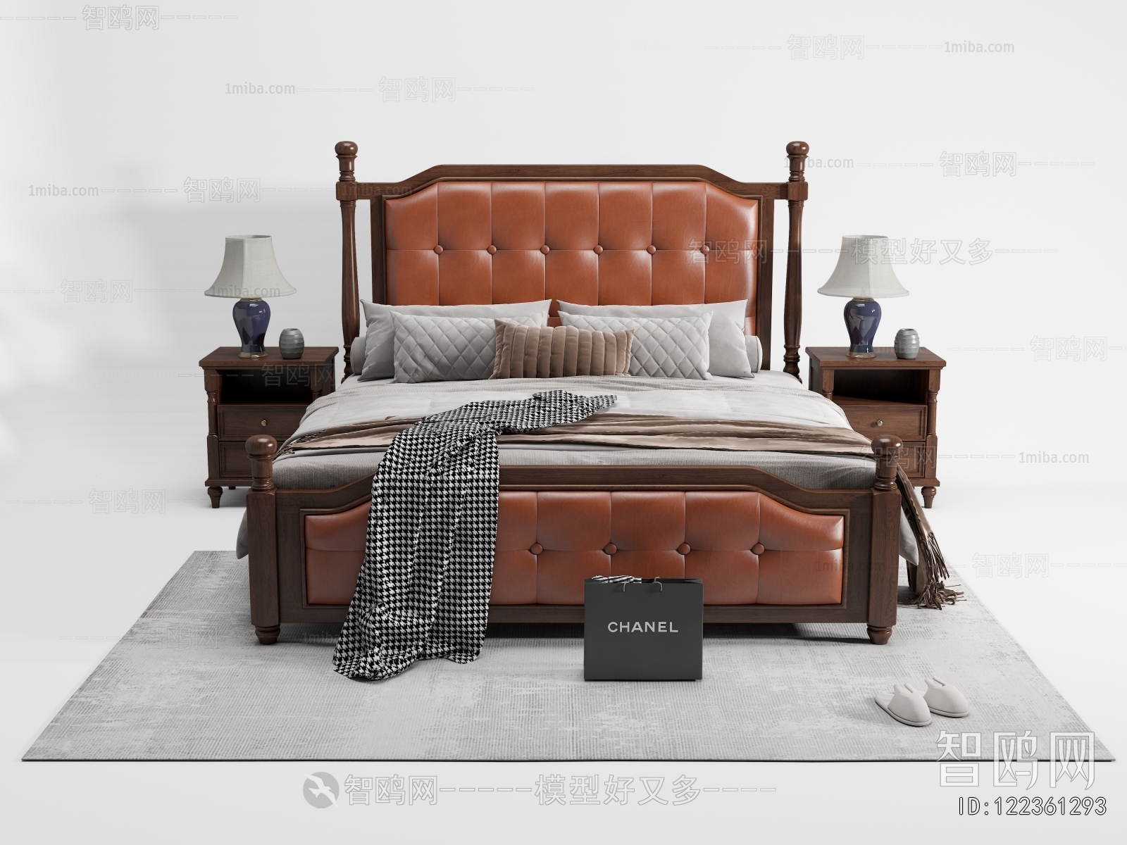 American Style Double Bed