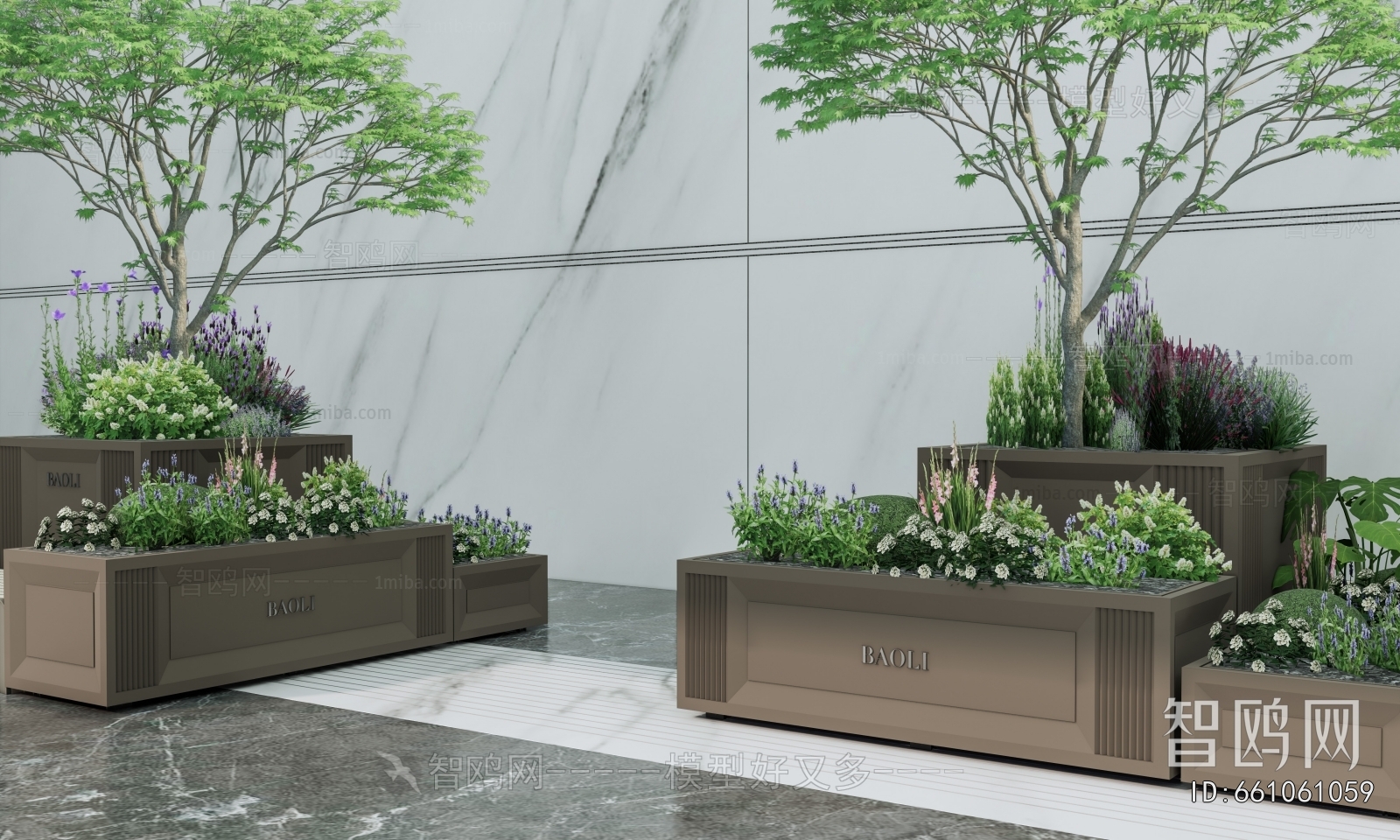 Modern Flower Bed, Flower Bowl, Flower Box