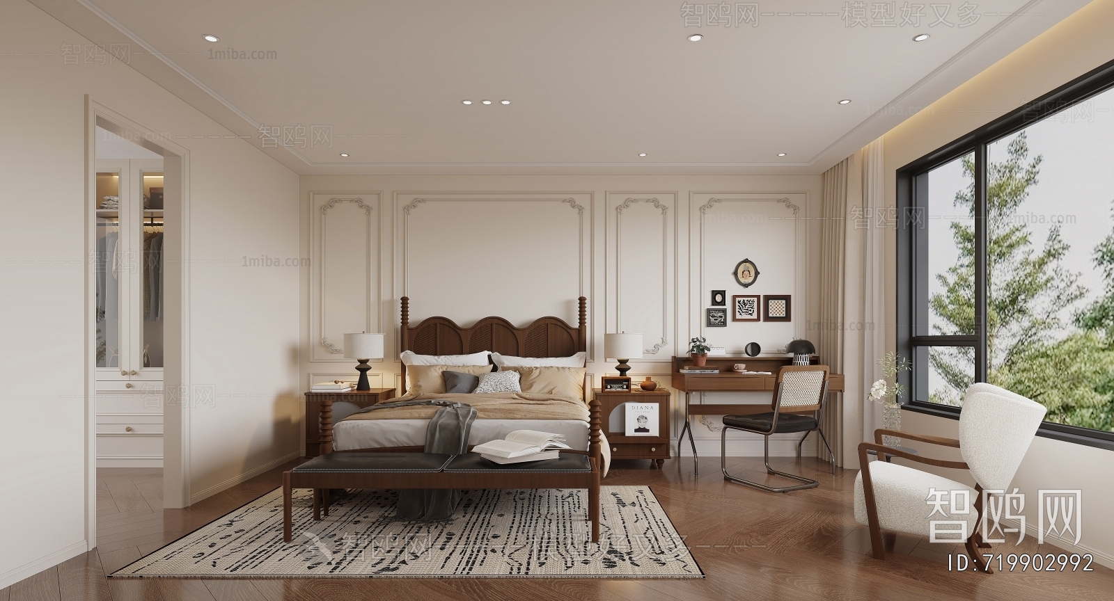 French Style Bedroom