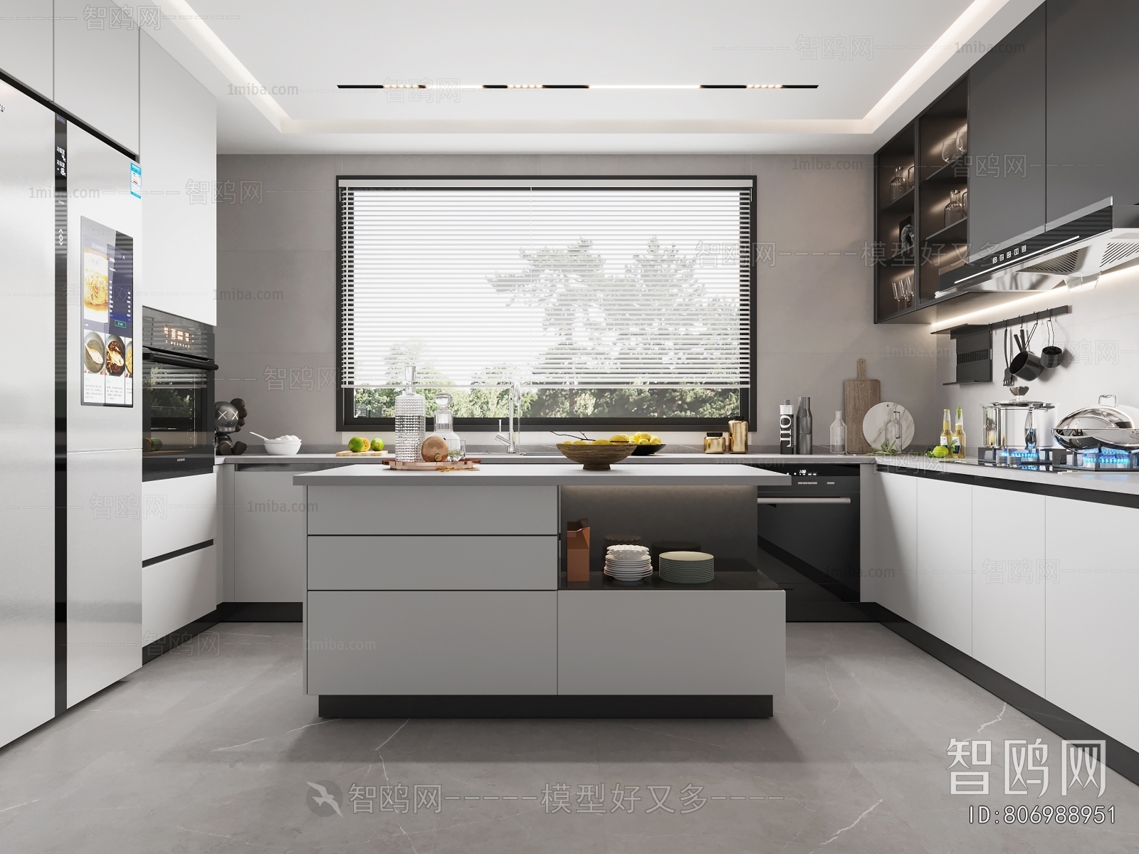 Modern The Kitchen