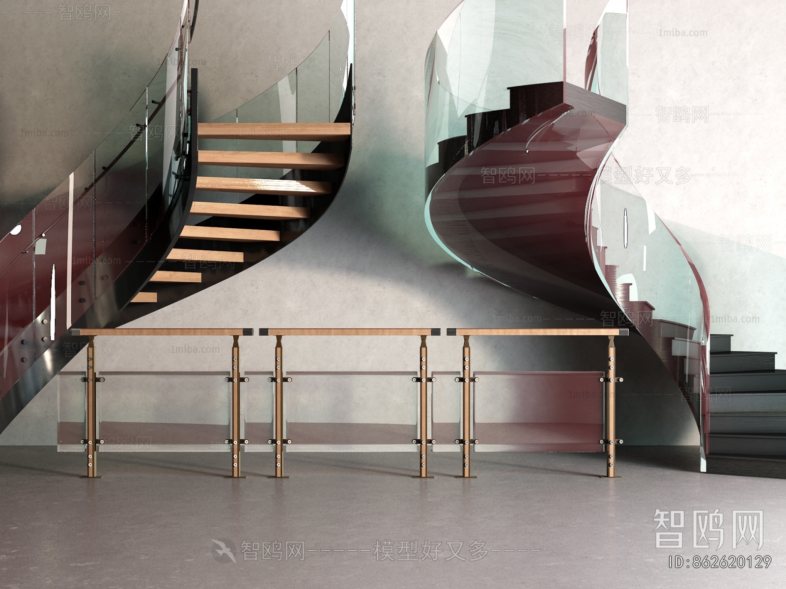 Modern Rotating Staircase