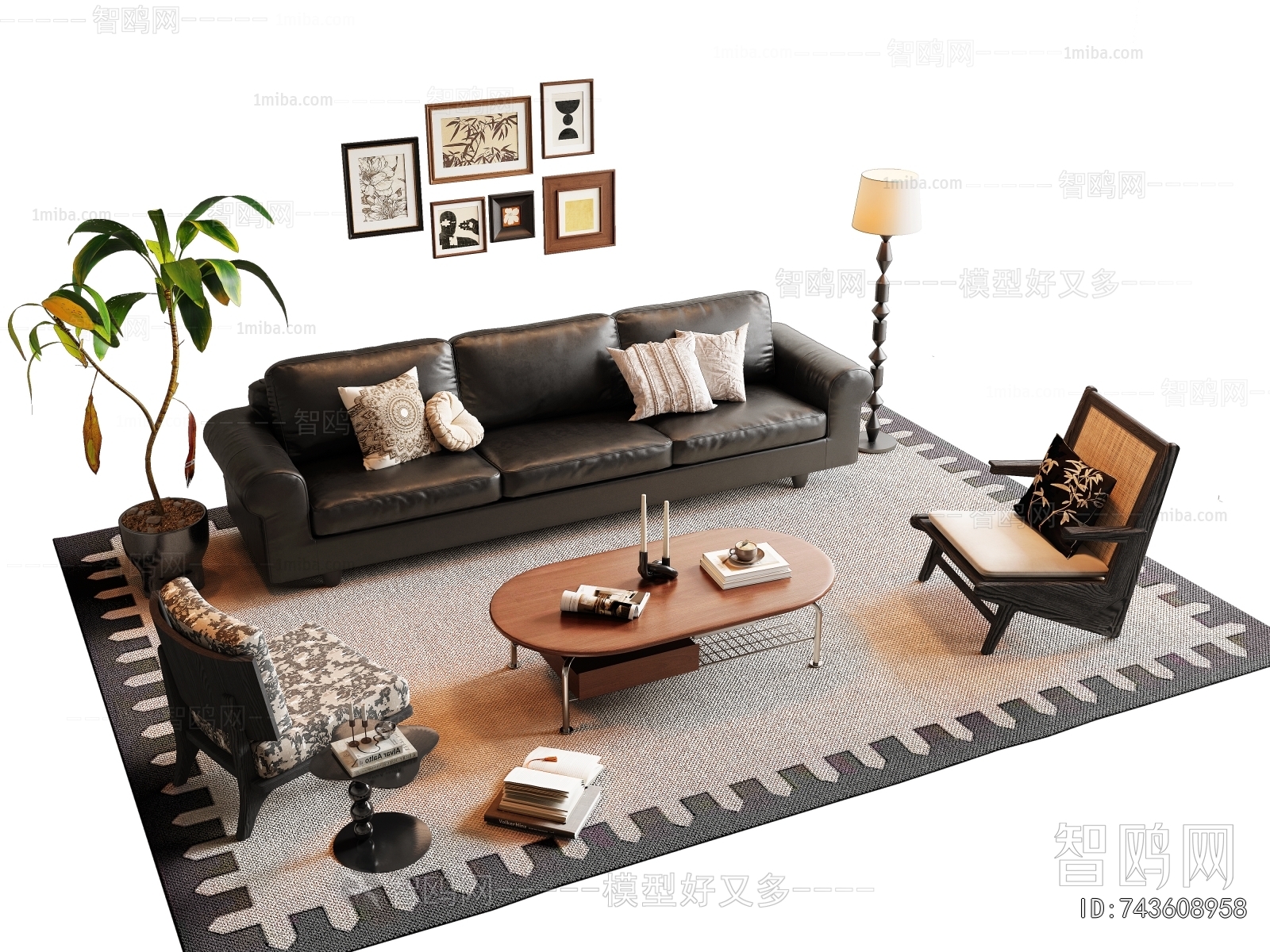 French Style Sofa Combination