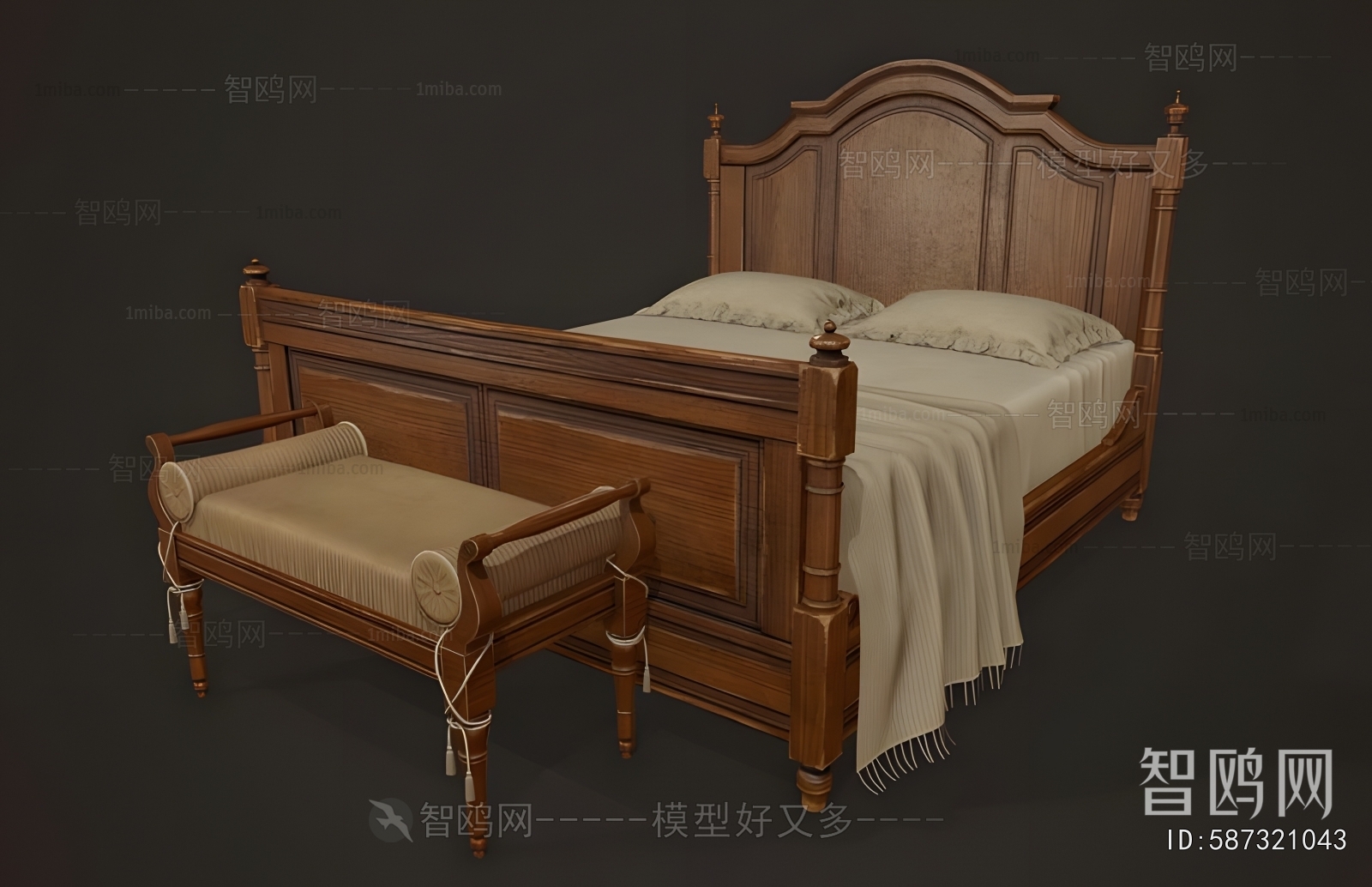 American Style Double Bed