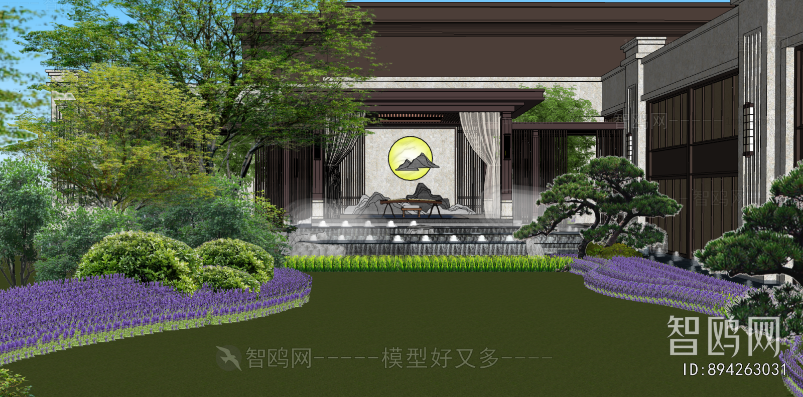 New Chinese Style Pavilion