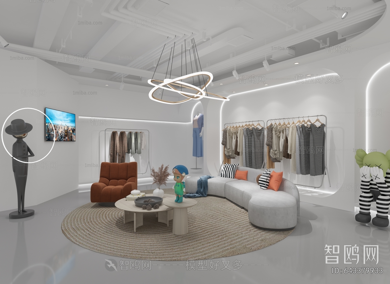 Modern Clothing Store