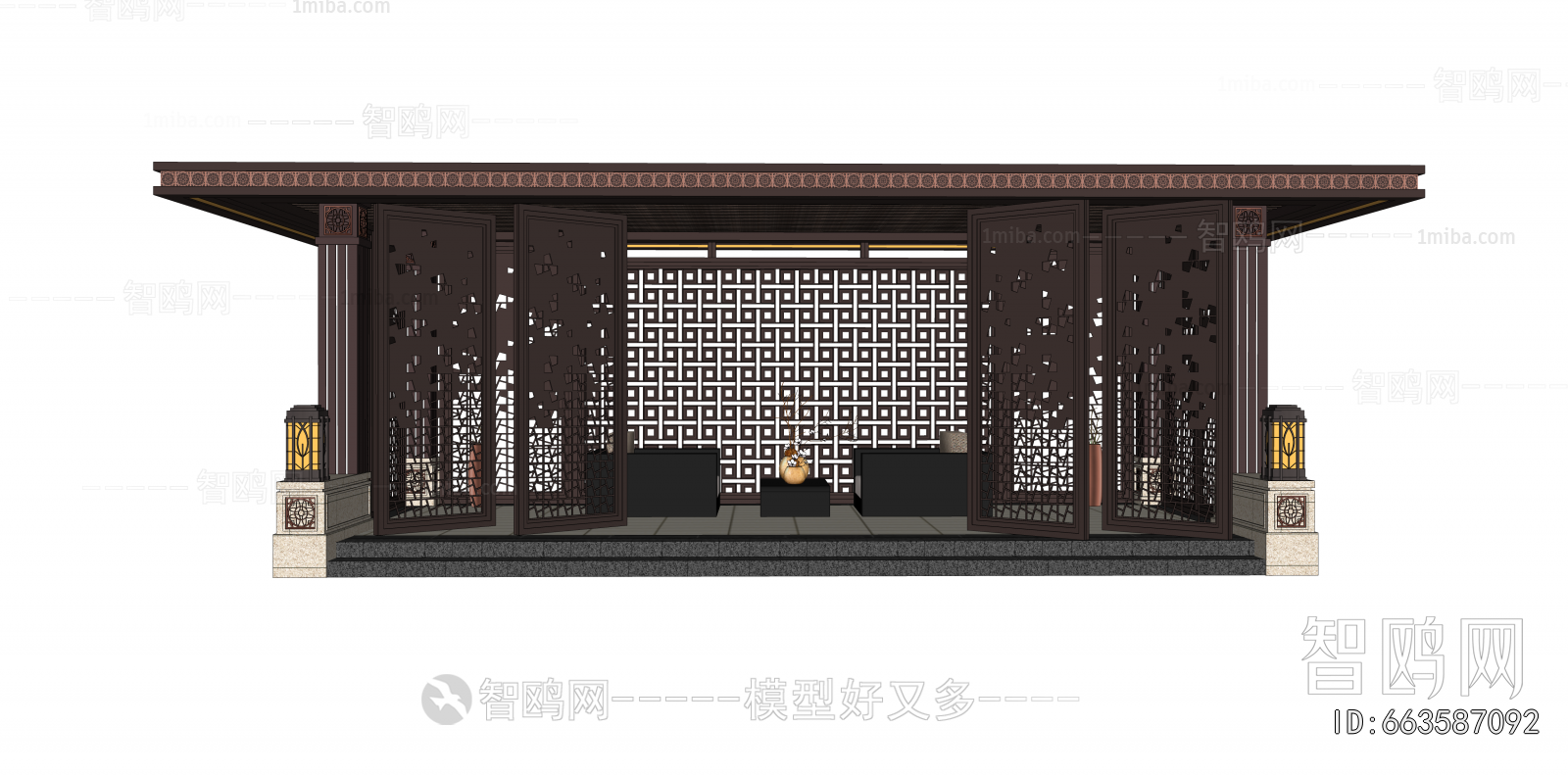 New Chinese Style Pavilion