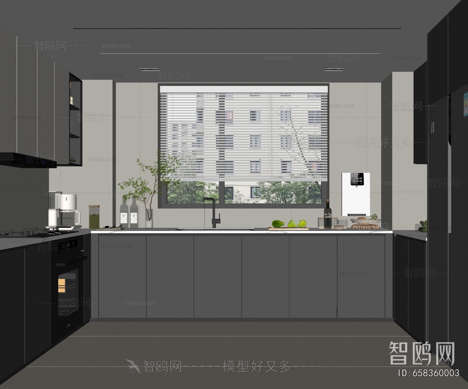 Modern The Kitchen