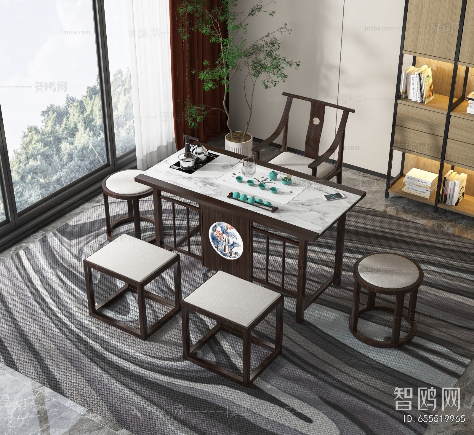 New Chinese Style Tea Tables And Chairs