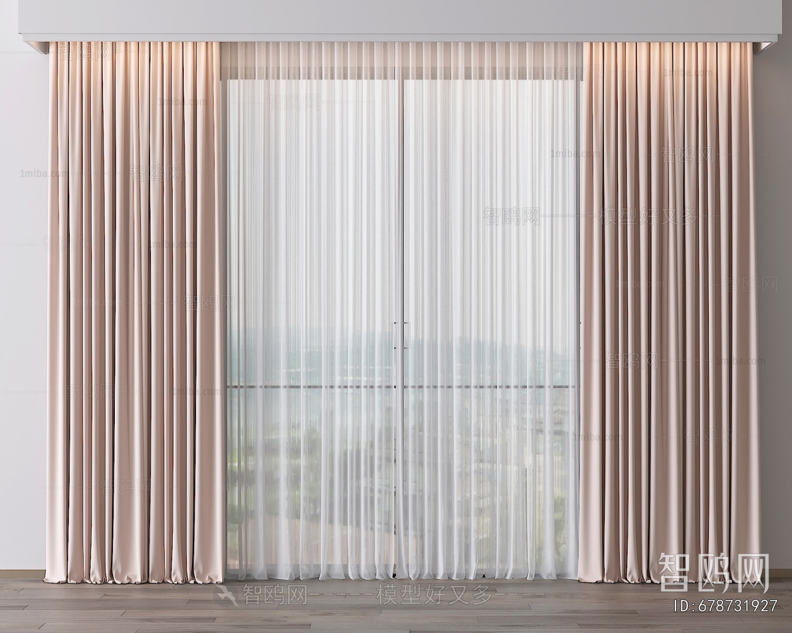 Modern The Curtain