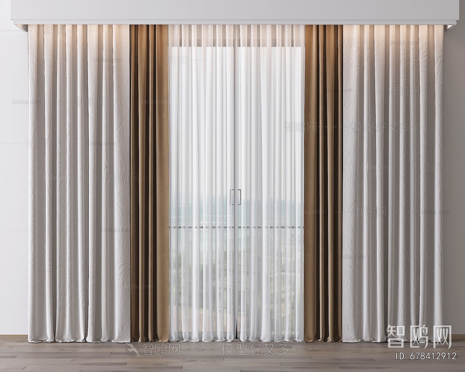 Modern The Curtain