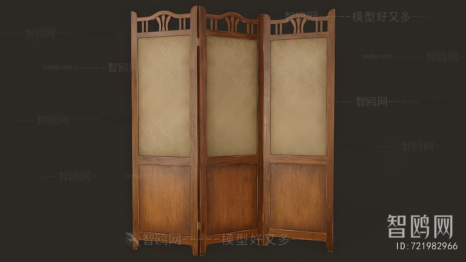 European Style Wooden Screen Partition