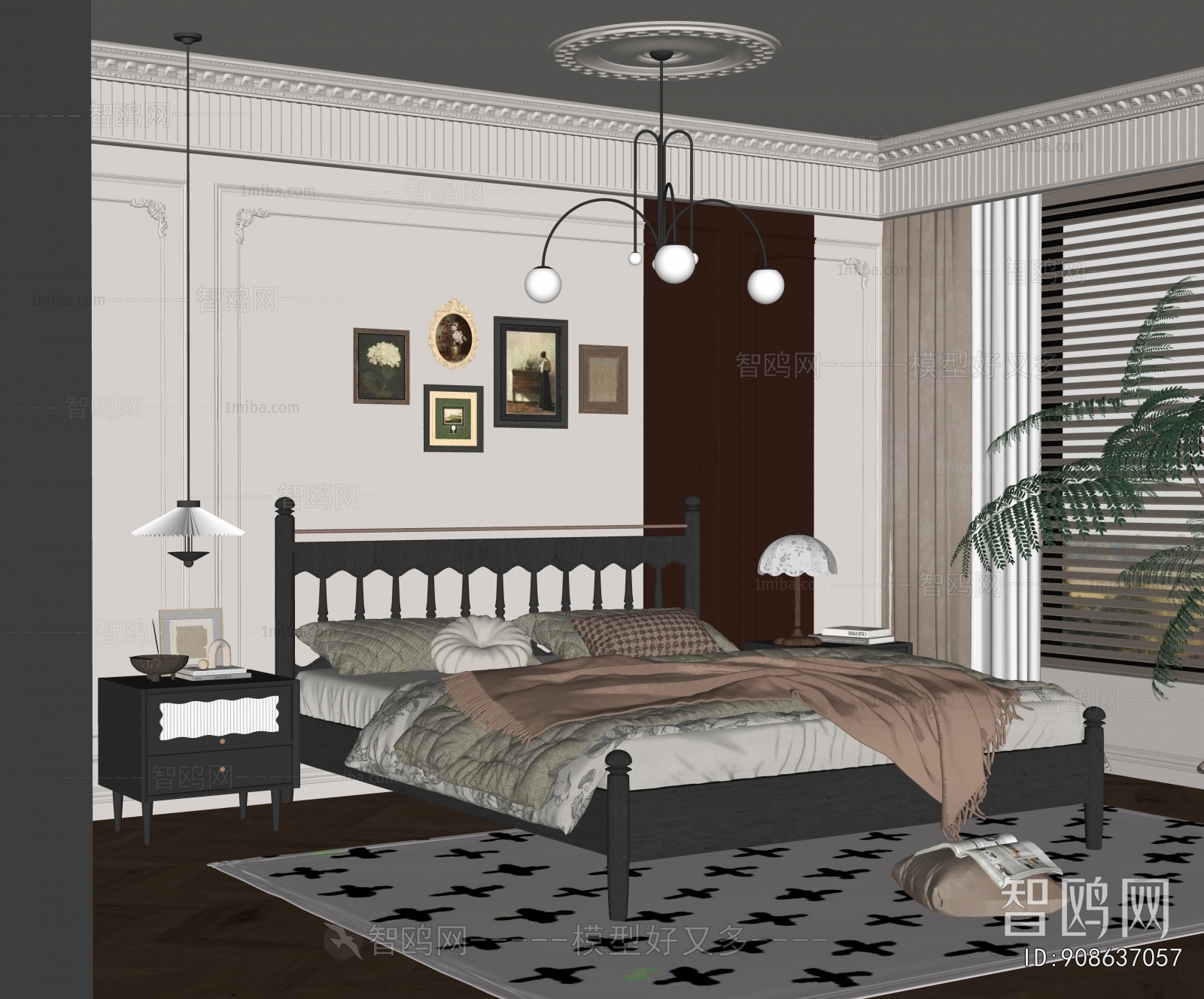 French Style Bedroom