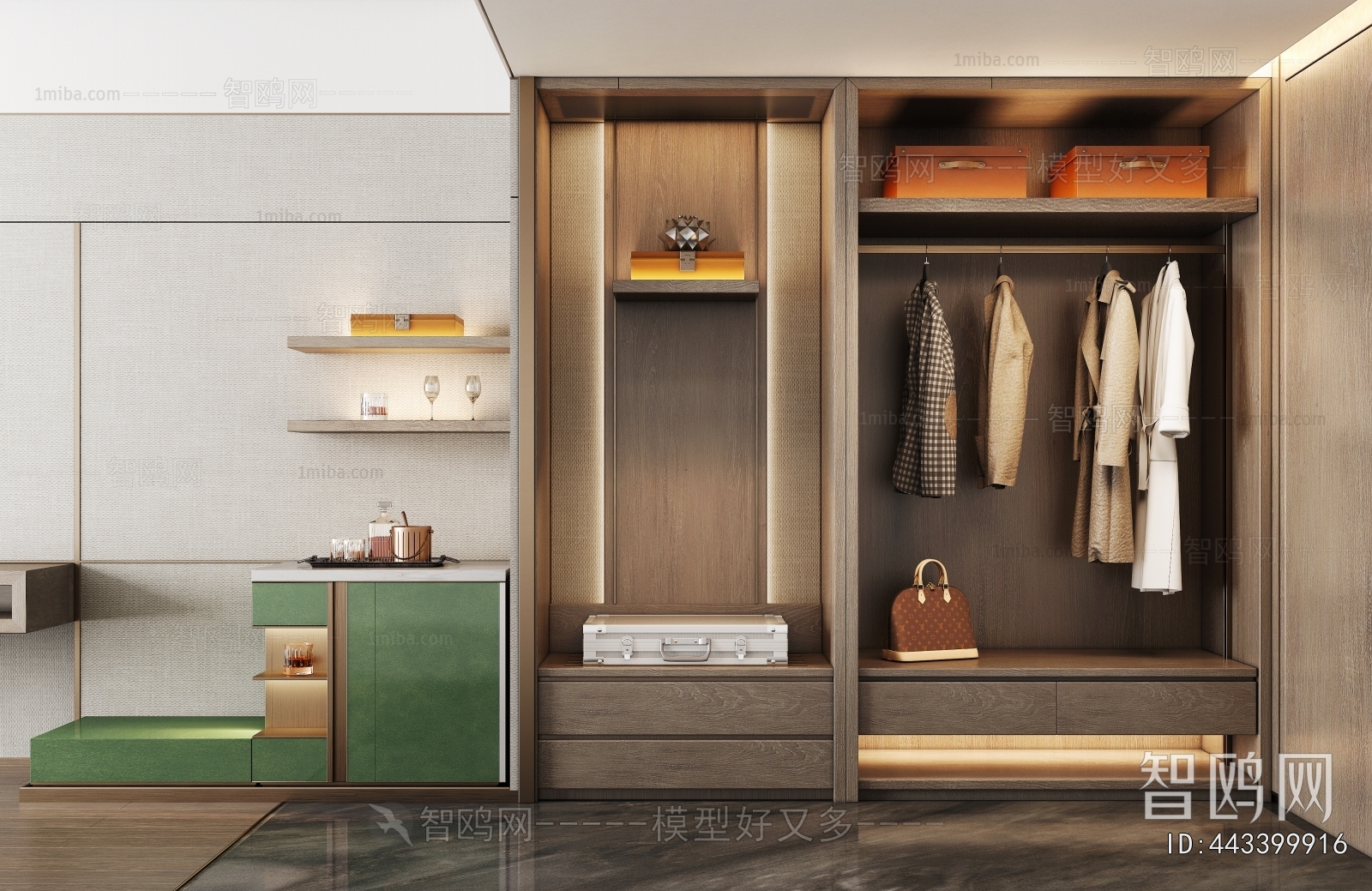 Modern The Wardrobe