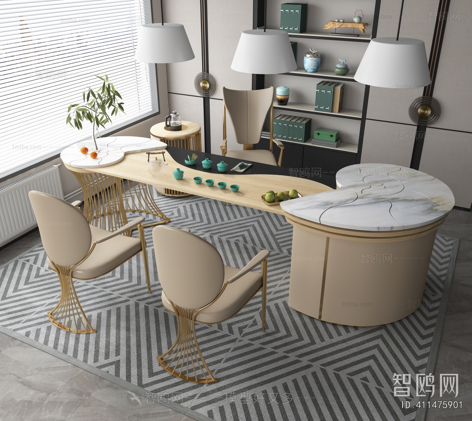 Modern Tea Tables And Chairs