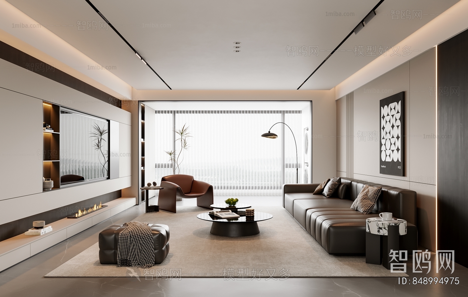 Modern A Living Room