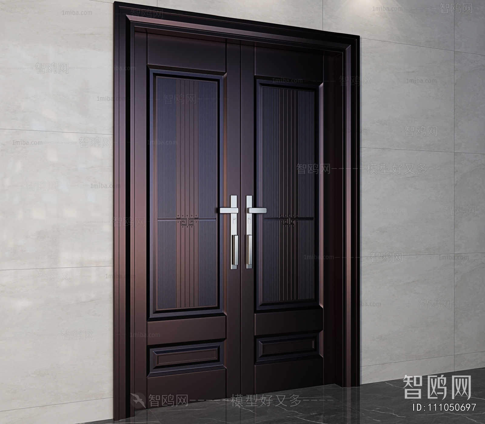 Modern Double Door