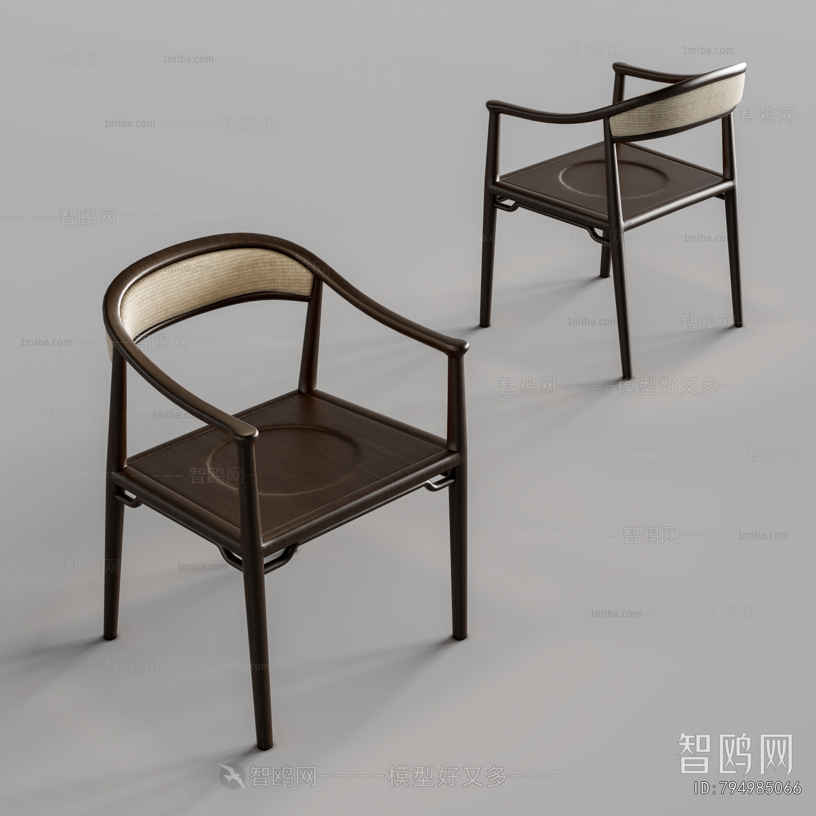 New Chinese Style Single Chair