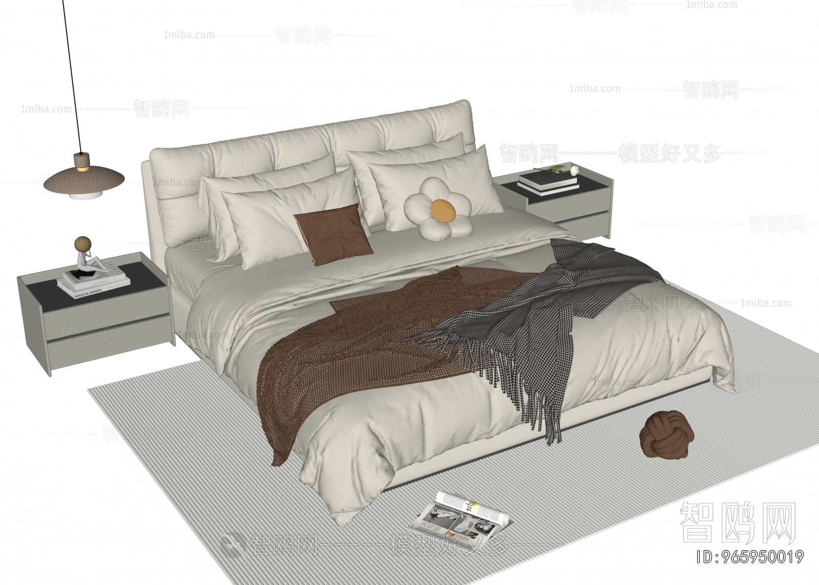 Modern Double Bed