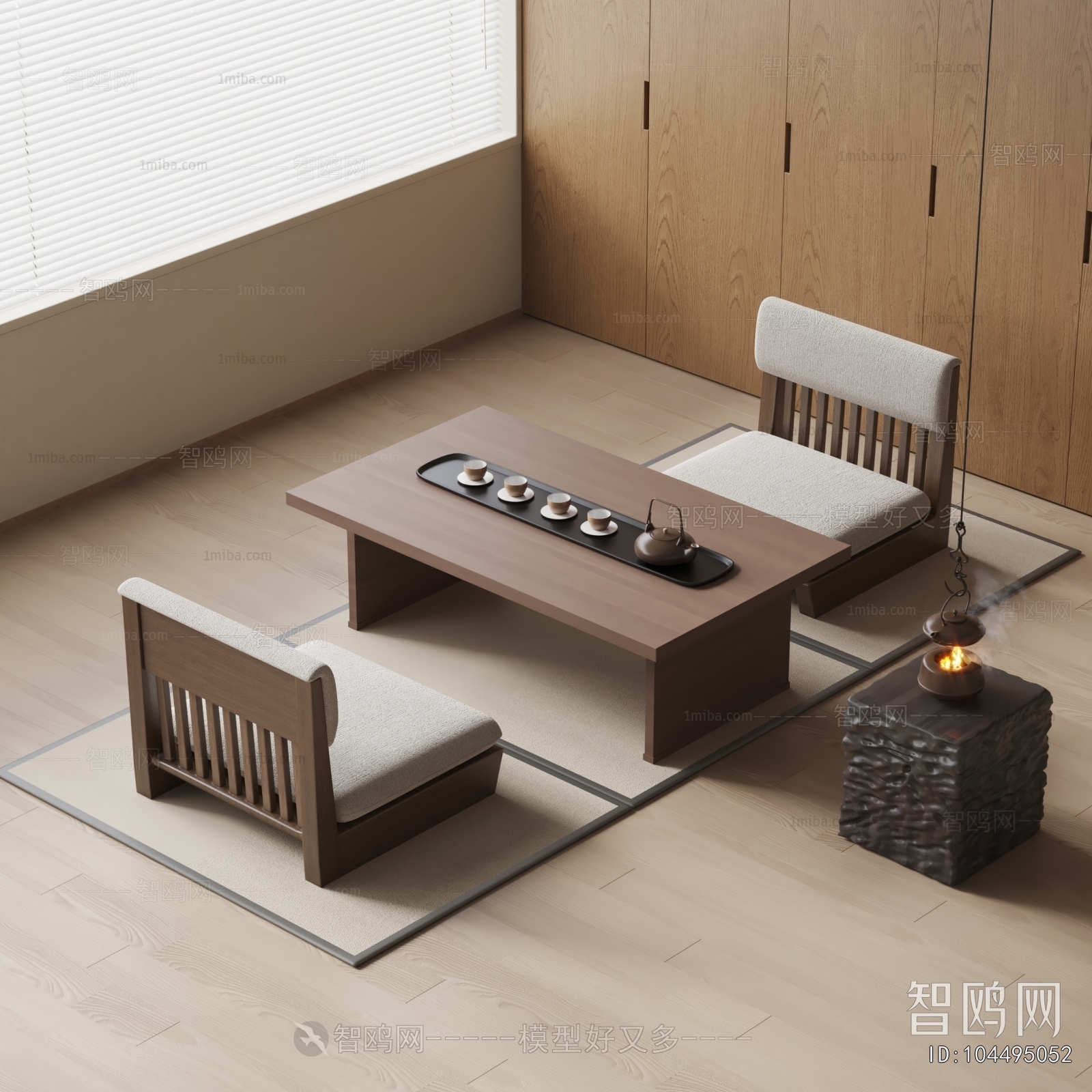 Japanese Style Tea Tables And Chairs