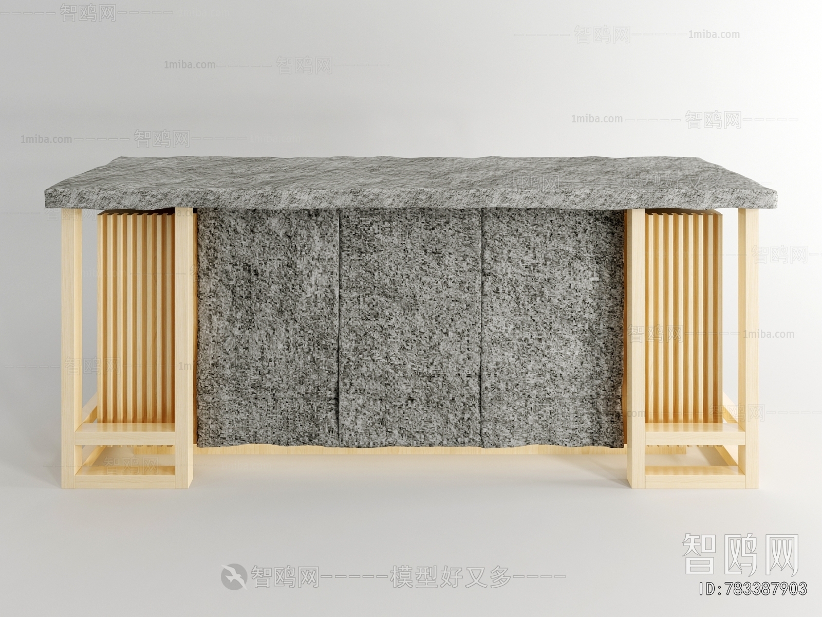 Japanese Style Reception Desk