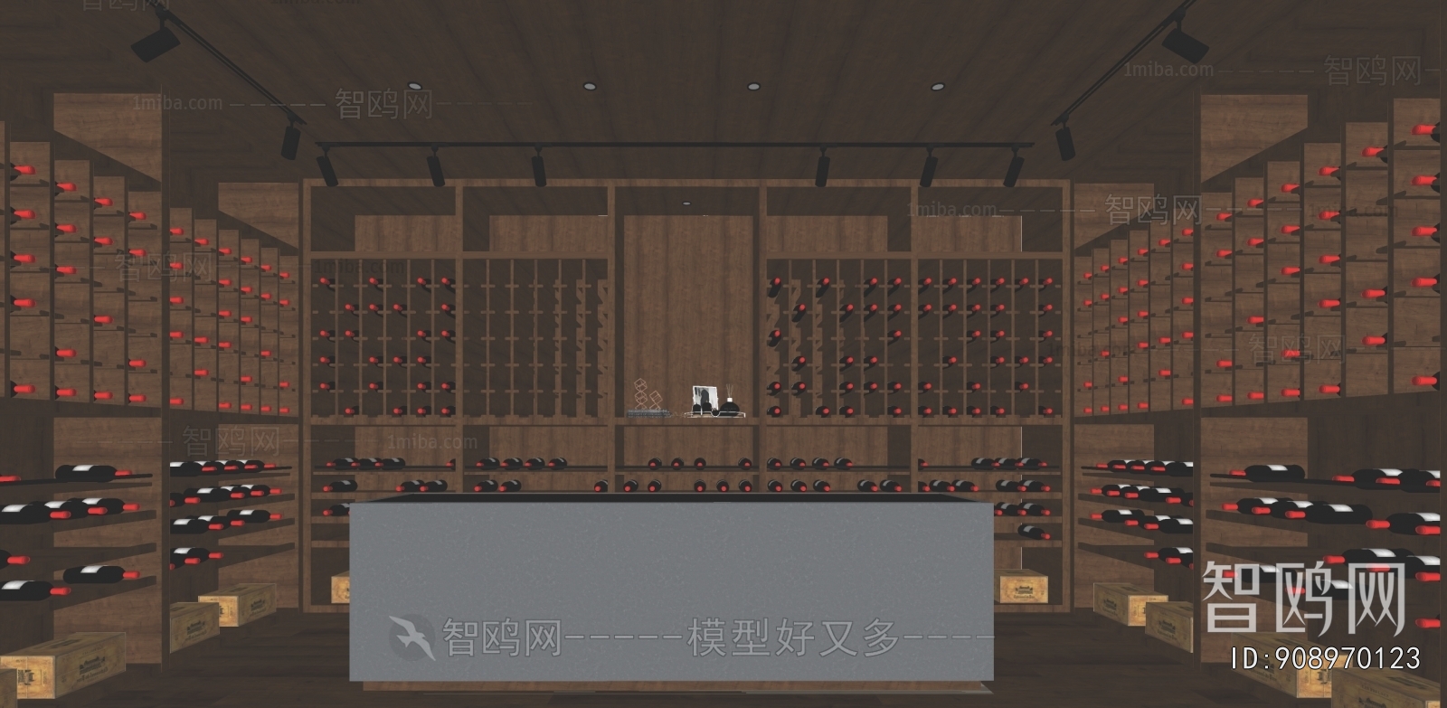 Modern Wine Cellar/Wine Tasting Room