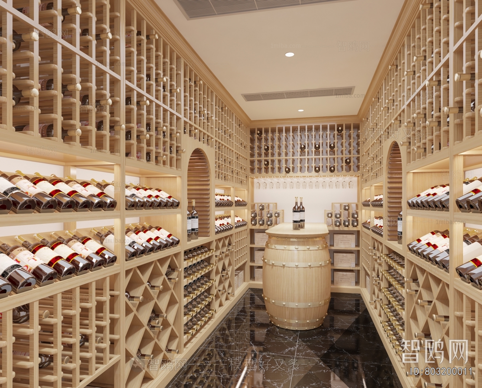 Modern Wine Cellar/Wine Tasting Room