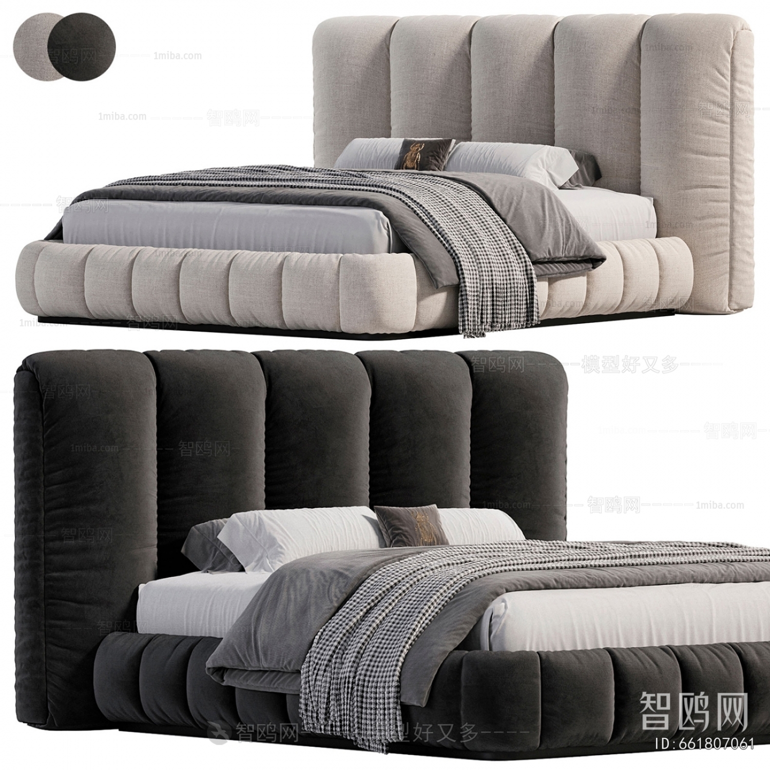 Modern Double Bed