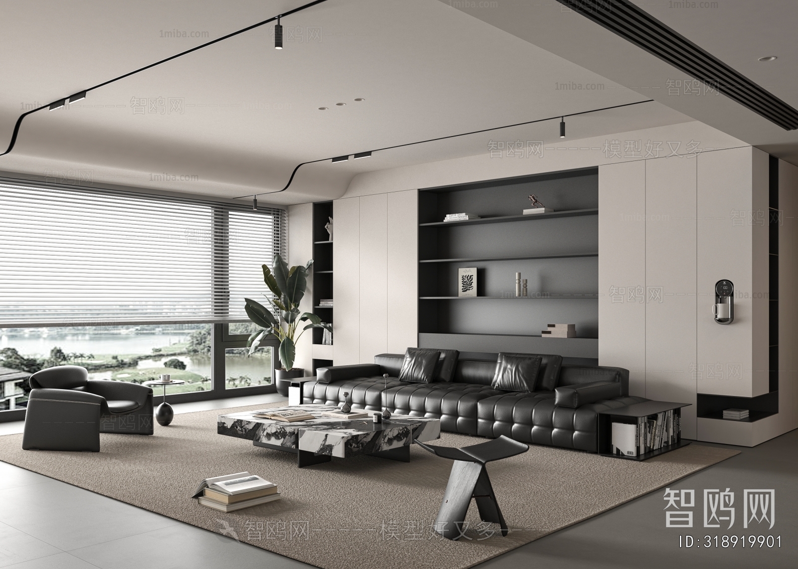 Modern A Living Room