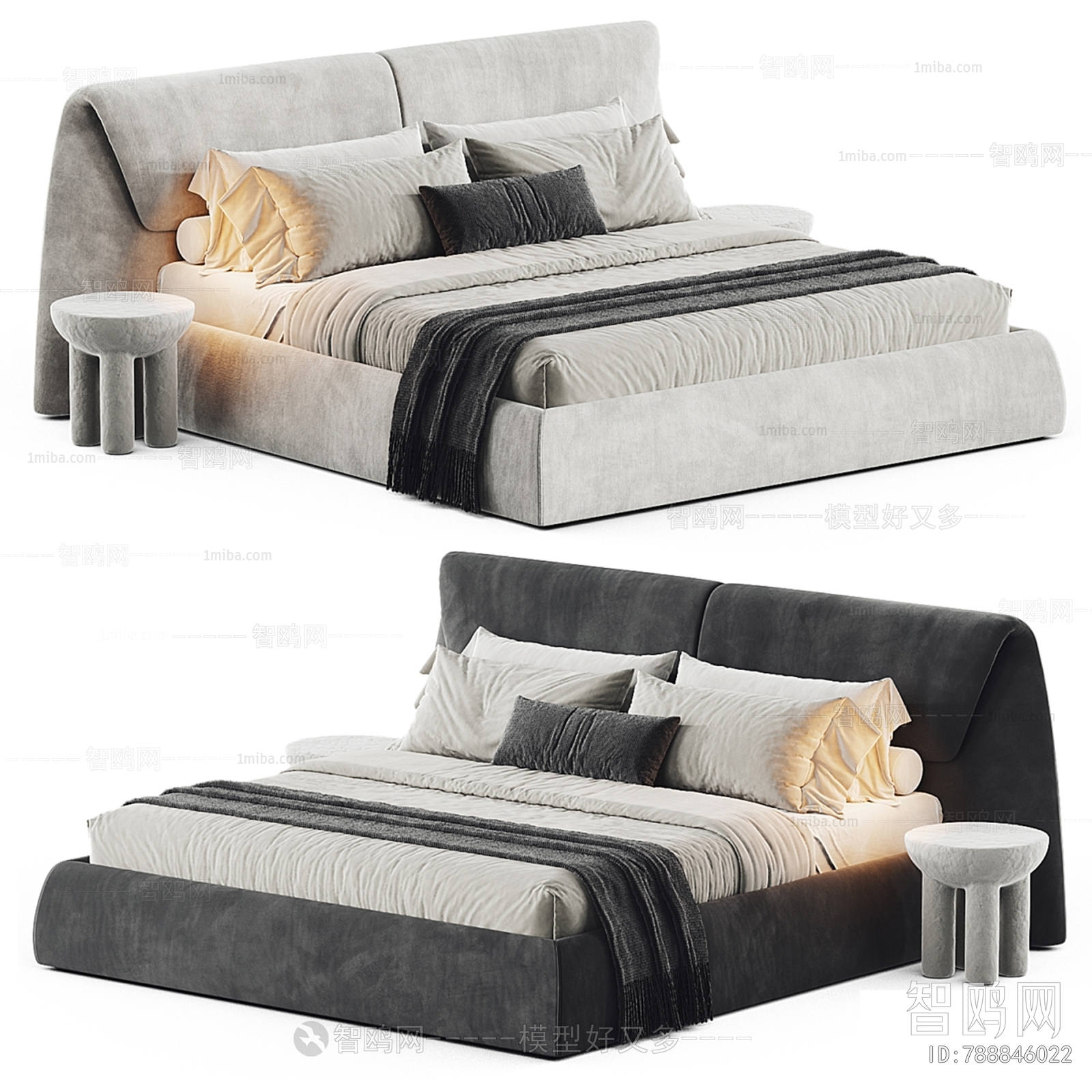 Modern Double Bed